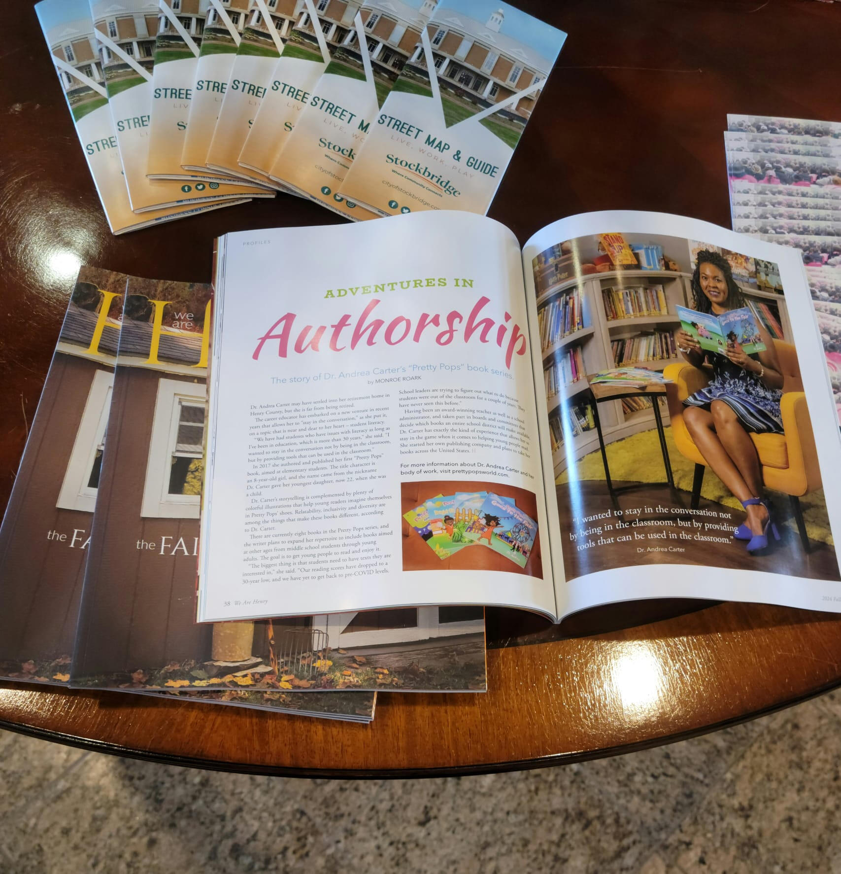 Recognized for Excellence in Education and Literature